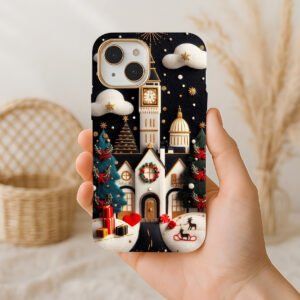 christmas themed themed protective phone case premium printed phone case iphone & samsung (copy)