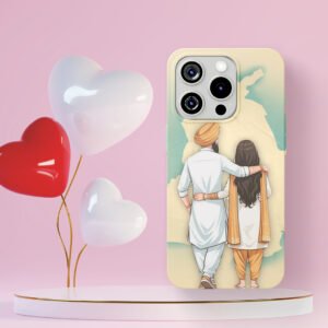 punjabi couple valentine day special premium printed phone case iphone & samsung (copy)