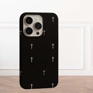 cross faith fear christian premium printed phone case iphone & samsung
