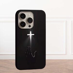 cross faith fear christian premium printed phone case iphone & samsung
