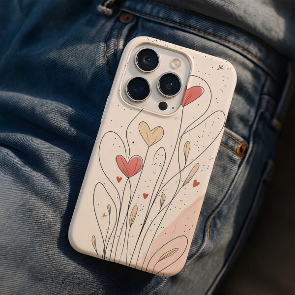 Home flower pattern premium printed phone case iphone & samsung