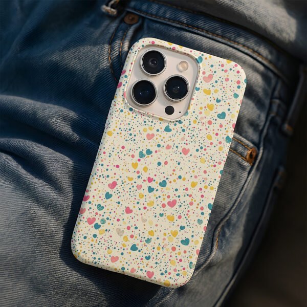 Home heart pattern premium printed phone case iphone & samsung