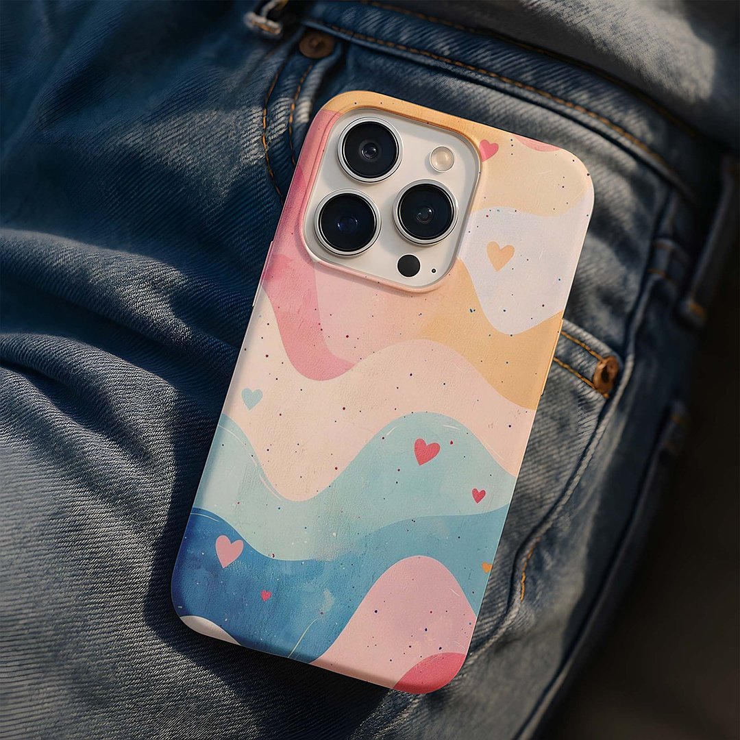 heart pattern premium printed phone case iphone & samsung heart pattern premium printed phone case iphone & samsung