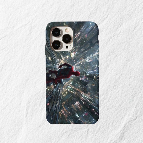 Home spider man miles morales premium printed customize photo phone case iphone & samsung