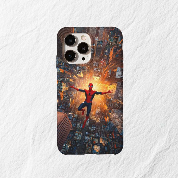 Home spider man miles morales premium printed customize photo phone case iphone & samsung