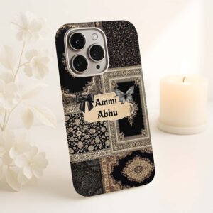 ammi abbu vintage persian carpet premium printed customize name phone case iphone & samsung