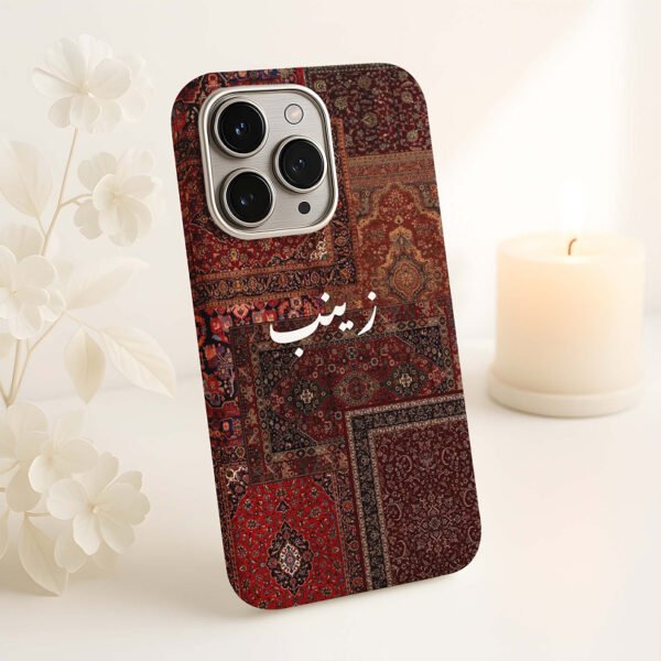 Home vintage persian carpet premium printed customize name phone case iphone & samsung