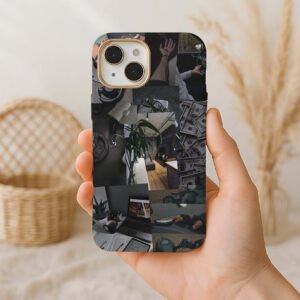 aesthetic lifestyle collage premium printed phone case iphone & samsung
