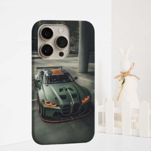 bmw m4 sports car premium printed phone case iphone & samsung