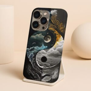 pearl shine square frame premium printed phone case iphone & samsung