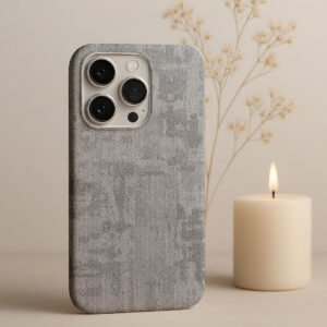 matte leather premium printed phone case iphone & samsung