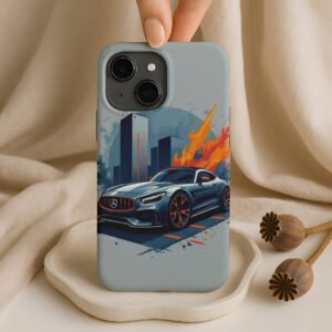 mercedes amg gt premium printed phone case iphone & samsung