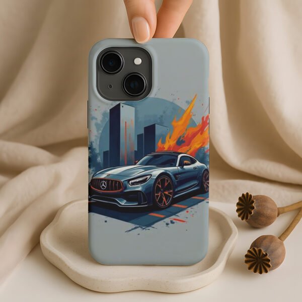 mercedes amg gt premium printed phone case iphone & samsung