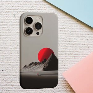red sun mountain premium printed phone case iphone & samsung